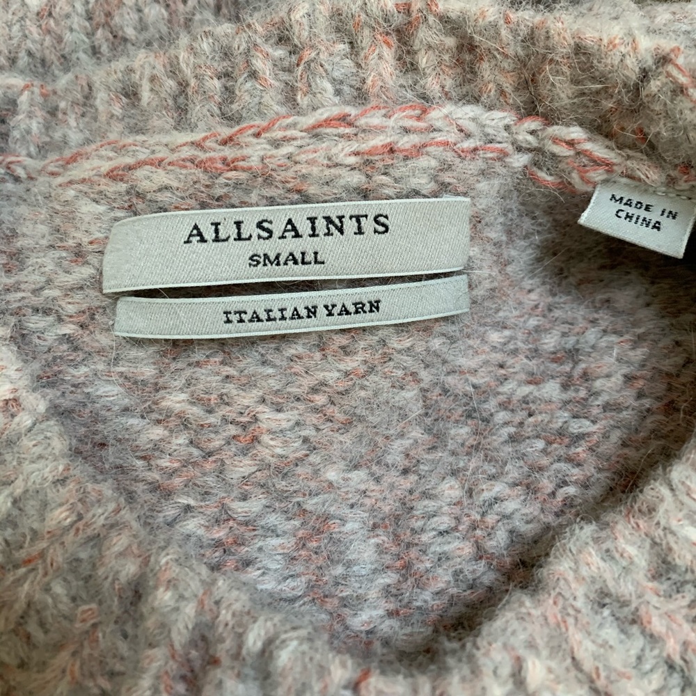 All Saints Shine Jumper Sweater Size Small - Picture 7 of 8